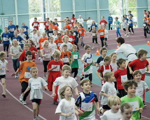 Kinderleichtathletik Teamwettbewerb U10 am 22. März in der Herrenwaldhalle in Stadtallendorf