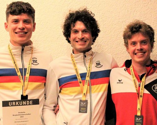Zwei Deutsche Berglauftitel