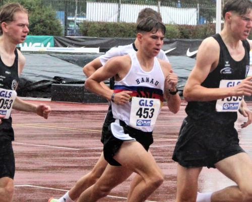 Tristan Kaufhold Deutscher Jugendmeister im 1500m-Lauf